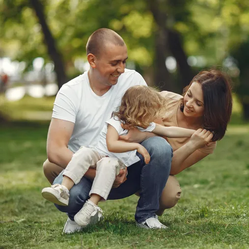 a happy family that received pre settlement funding